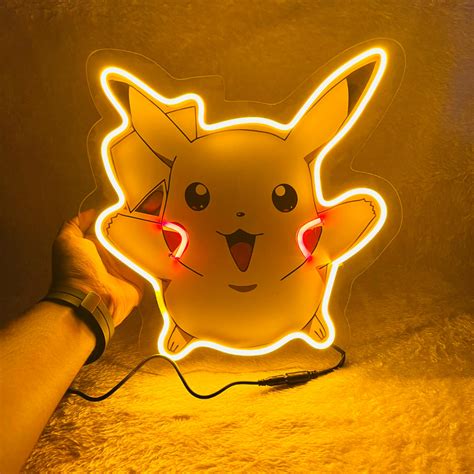 Eurotex Pikachu Neon Artwork - Radiate Pikachu's Spark - Eurotex