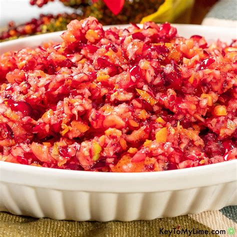 Grandma’s Cranberry Relish {Old Fashioned Cranberry Orange Relish VIDEO ...