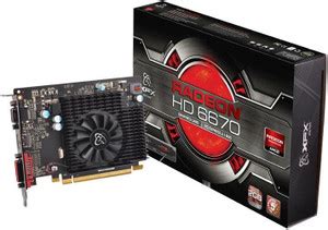 XFX Radeon HD 6670 DDR3 1 GB AMD/ATI Chipset 128 bit 800 MHz Graphics ...
