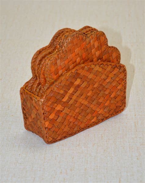 Screw Pine Designer Coasters Mustard (Set of 6) – Dharini
