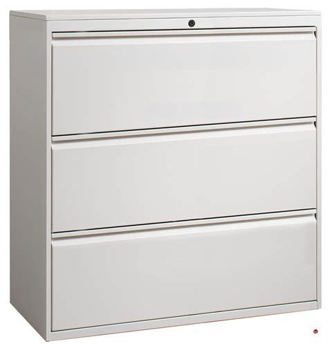 The Office Leader. 3 Drawer 42"W Steel Lateral File Cabinet