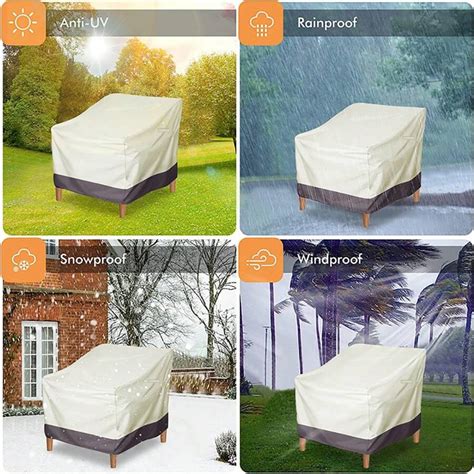 Patio Chair Covers, Patio Furniture Covers, Lounge Deep Seat Cover ...