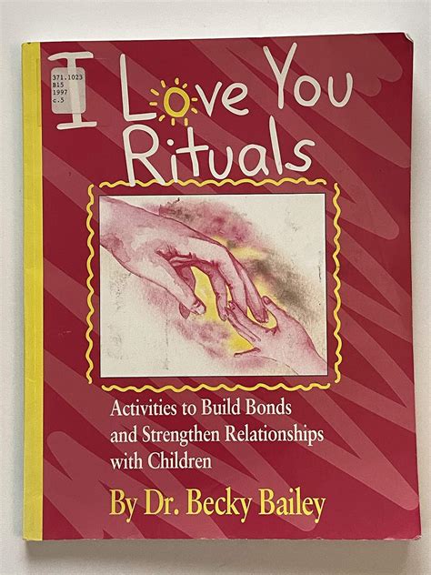 Buy I Love You Rituals: Activities to Build Bonds & Strengthen ...
