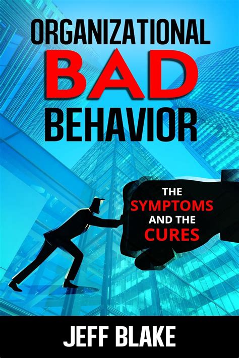 Organizational Bad Behavior: The Symptoms and the Cures (Jeff Blake ...
