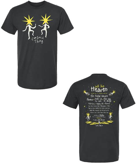 Cosmic Thing Lineup Tee Just Like Heaven Fest Shop - Newest Fashion Trends