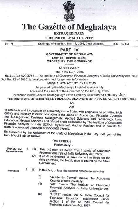 Recognitions & Accreditations|The ICFAI University Meghalaya|MBA|MCA ...