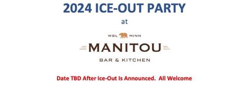 2024 Ice-Out Party @ Manitou Bar & Kitchen, Manitou Bar & Kitchen ...