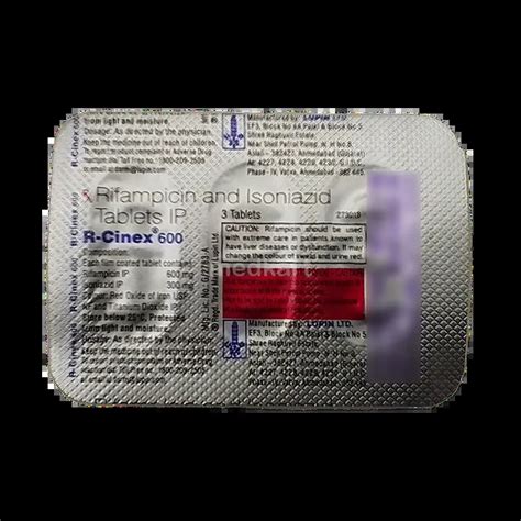 RCINEX 600MG CAPSULE 3'S Price, Uses, Side Effects & Substitutes | Medkart