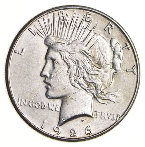 1926-S Peace Silver Dollar - Near Uncirculated | Property Room