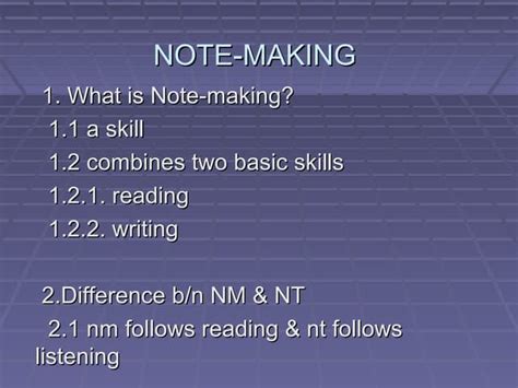 Image result for Note Making Tutorial