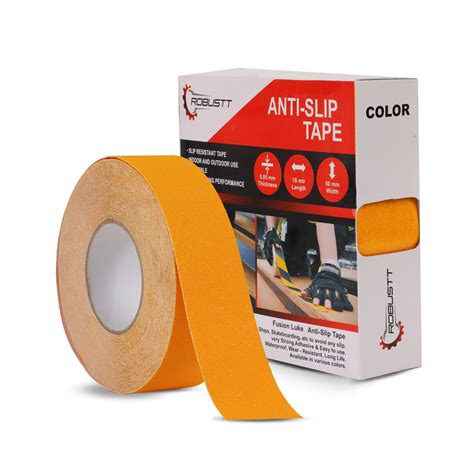 Robustt Anti Skid/AntiSlip 18 Meter 50MM (Yellow) Fall Resistant with ...