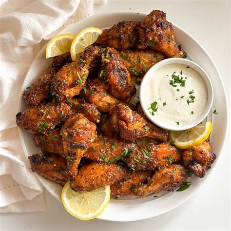 Lemon Pepper Chicken Wings Wingstop