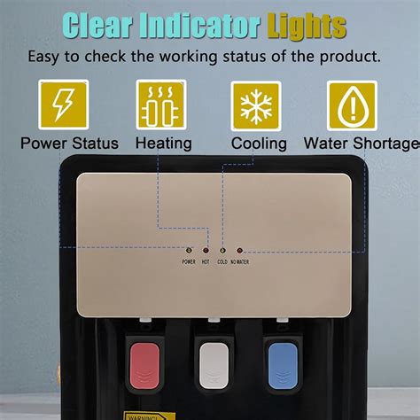 Kllkmmws Bottom Loading Water Cooler, 5 Gallon Freestanding India | Ubuy