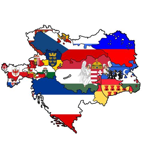 Austria Hungarian Flags Maps Austria Hungary Austria Hungary Austrian