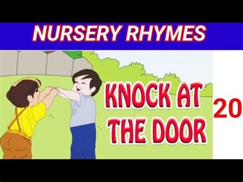 Knock at the door peep in | nursery rhymes | lkg ukg poems | Lkg Ukg ...