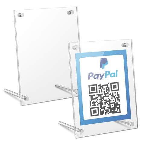 Kevenal Qr Code Signs 4 X 6 Inch Clear Qr | Desertcart INDIA