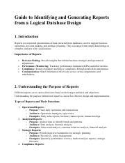Image result for How to Form Reports Using Database
