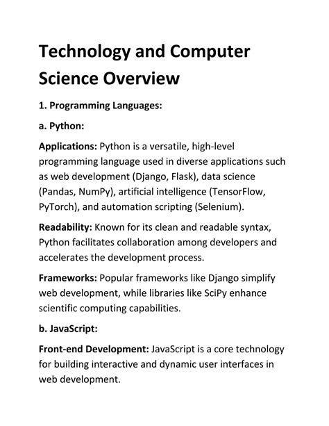 Image result for Computer Science an Overview