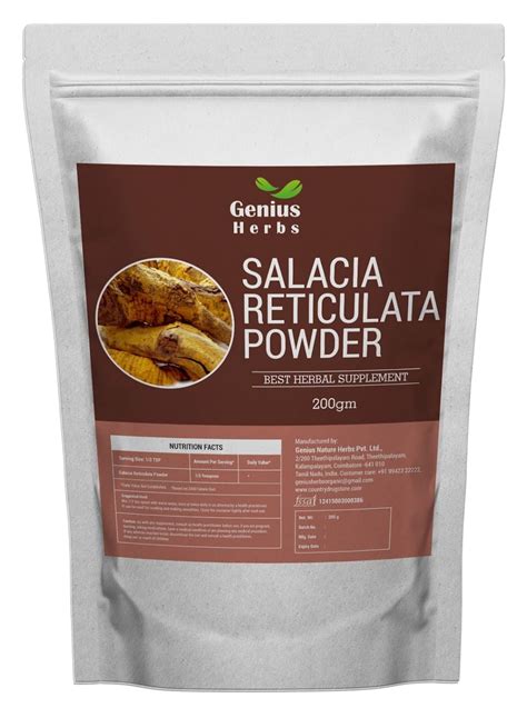 Genius Herbs Salacia Reticulata Powder Ekanayakam | Ponkoranti ...