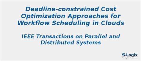 Deadline-Constrained Cost Optimization | S-Logix