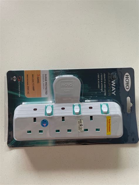 Image result for 3-Way Plug Adapter