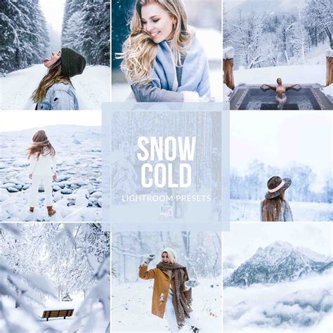 SNOW COLD LIGHTROOM PRESETS | 123Presets Photo Magic – 123PRESETS