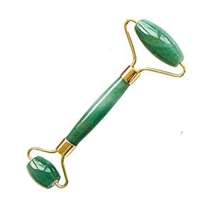 Ahé Naturals Jade Facial Roller • Natural Stone Massage Tool for Face ...