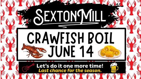 SEXTON MILL CRAWFISH BOIL, 100 Grace St., Glen Rose, TX, United States ...