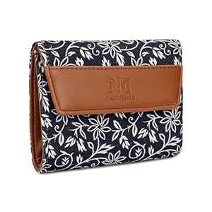 Buy NFI essentials Small Wallet for Women, Handmade Trifold Mini Wallet ...