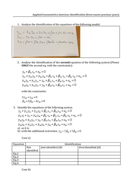 Image result for Driection of Identification Exam Example