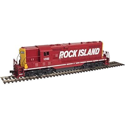 Buy Atlas HO Scale EMD GP7 No Dynamic Brakes Rock IslandRI RedYellow ...