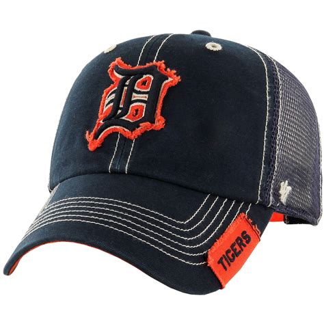 '47 Detroit Tigers Navy Turner Clean-Up Adjustable Hat
