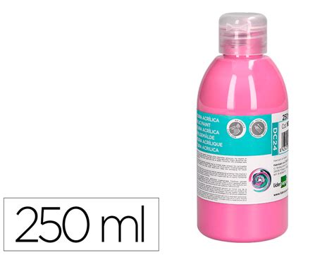 PLOTTER | PINTURA ACRILICA LIDERPAPEL BOTE DE 250 ML ROSA
