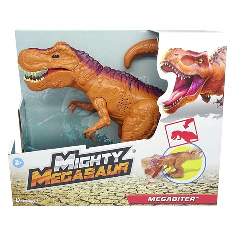 Buy Dragon-I Mighty Megasaur T-Rex - Twist & Bend Roaring Dinosaur Toy ...