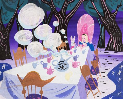 Mary Blair Concept Art for Alice in Wonderland disney - Etsy Australia