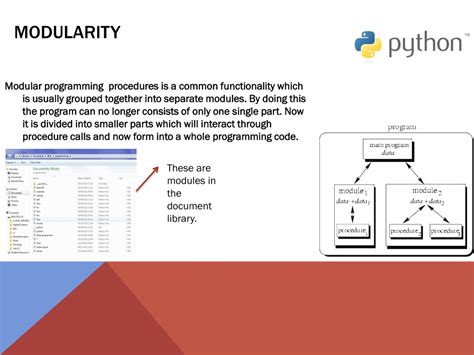 Image result for Python Programming Modularising Examples