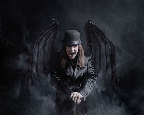 Ozzy Osbourne Dark Wings – HD Music Wallpaper