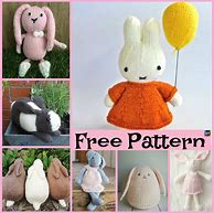 Image result for Bunny Rabbit Patterns Free