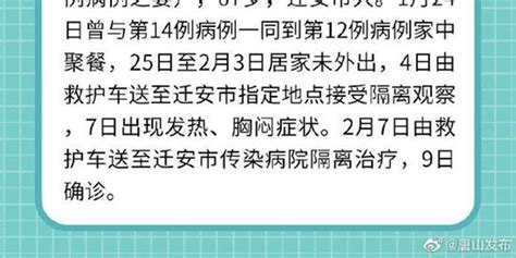 唐山2月9日新增1例确诊病例行程轨迹提示_手机新浪网
