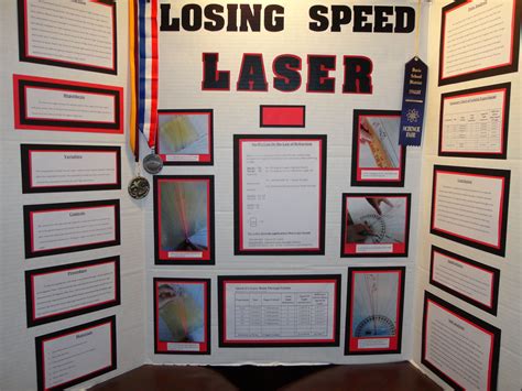 Board Layout for Science Fair Project - Winning Design