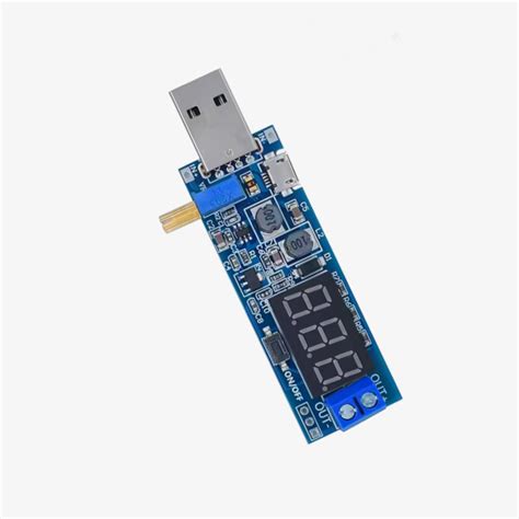 5V to 24V USB DC-DC Step Up Power Supply Module with LED Display ...