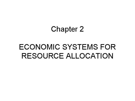 Economic Systems Resource Allocation 的图像结果