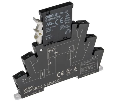 G3RV-SR700-A AC/DC24 Omron | Omron G3RV-SR Series Solid State Interface ...