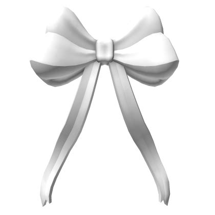 White Bow PNG Transparent Images