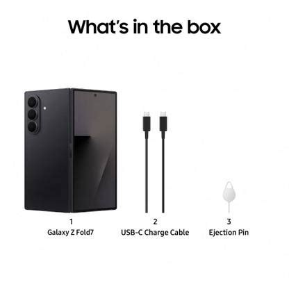 SAMSUNG Galaxy Z Fold 7 5G 512 GB Storage JetBlack (12 GB RAM) Online ...