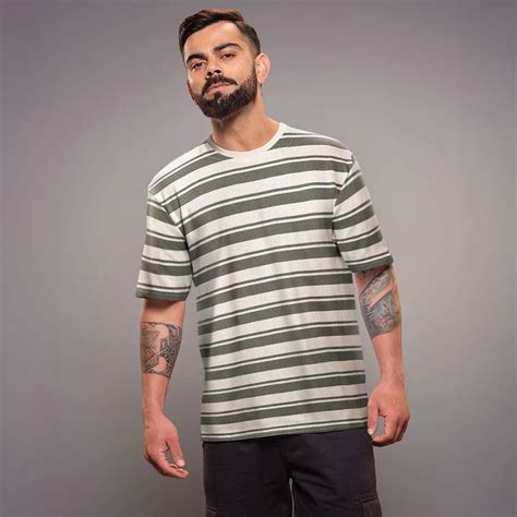 Buy Striped T shirt | Striped T Shirt for Men Online | Wrogn