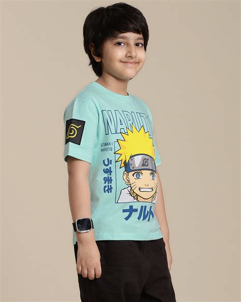 Naruto Printed Regular Fit Tshirt For Boys – Kidsville