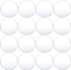 Feeling Well Dia transparent acrylic glass round circle disk sheet ...