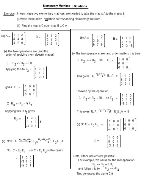 Matrix Equations Worksheet 的图像结果