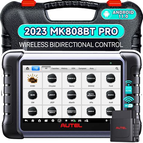 Autel MaxiCOM MK808BT Car Diagnostic Scan Tool, 2021 Newest Upgraded ...